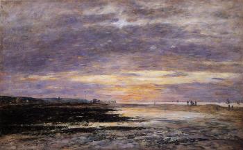尤金 佈丹 Deauville, Sunset on the Beach 尤金 佈丹 Deauville, Sunset on the Beach